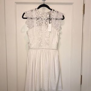 White, Heartloom Dress (size S)